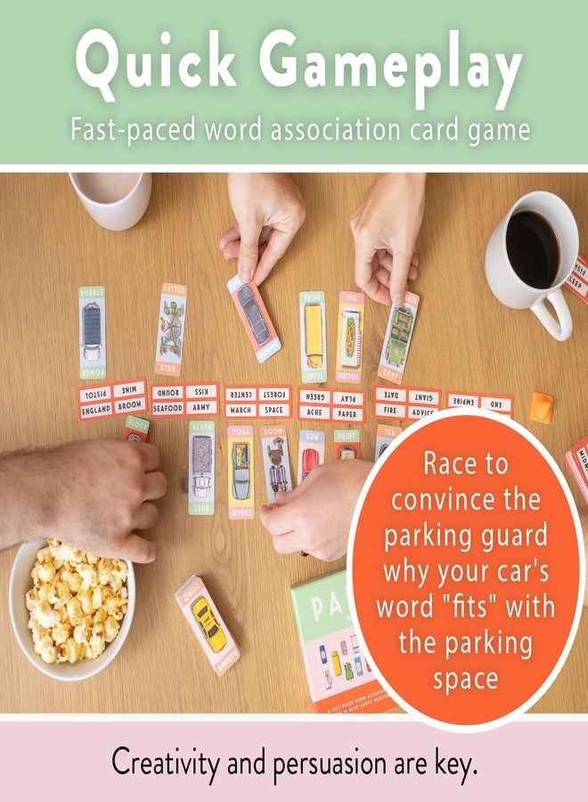 Facade Games Parkade Board Game - Word Games and Parking Cars - Party Game for Friends and Family Game Night - 5-15 Minutes for 3-13 Players - Image 3